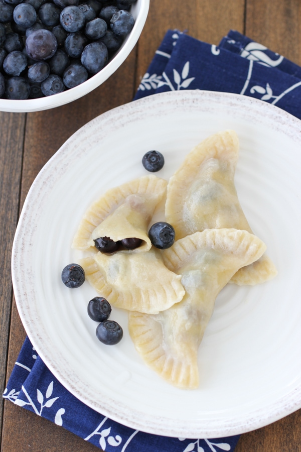 Blueberry Vareniki