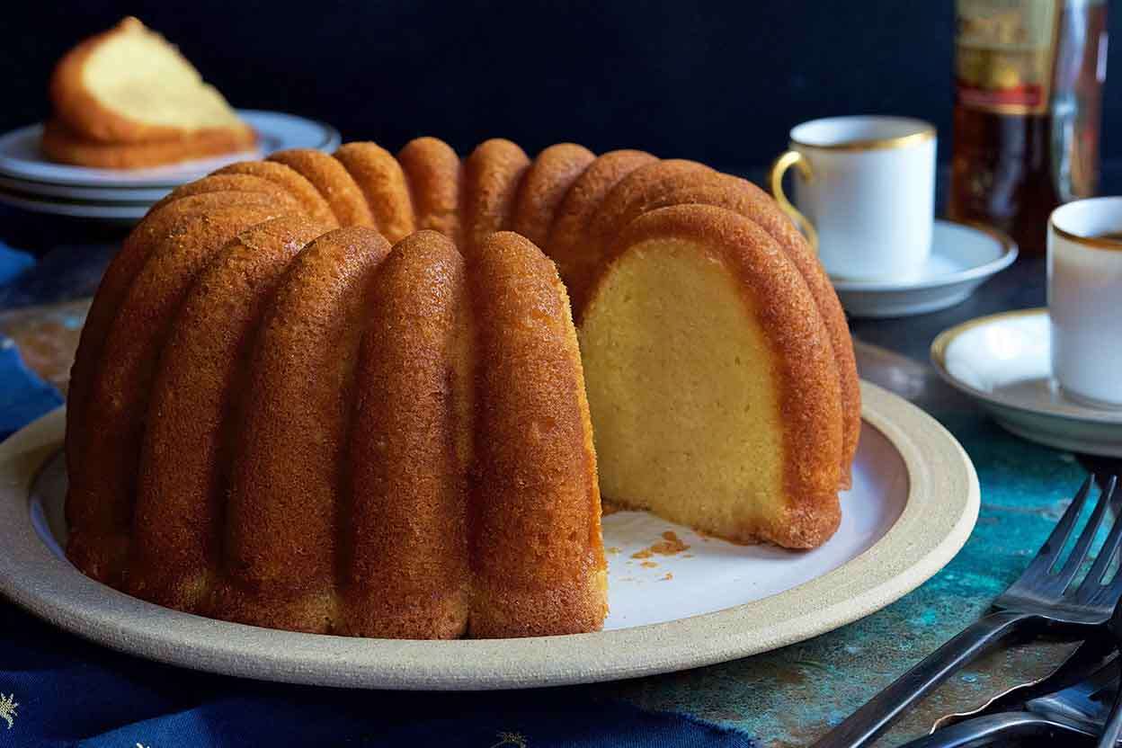 Caribbean-Style Rum Cake