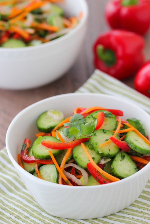 Crisp Cucumber Salad