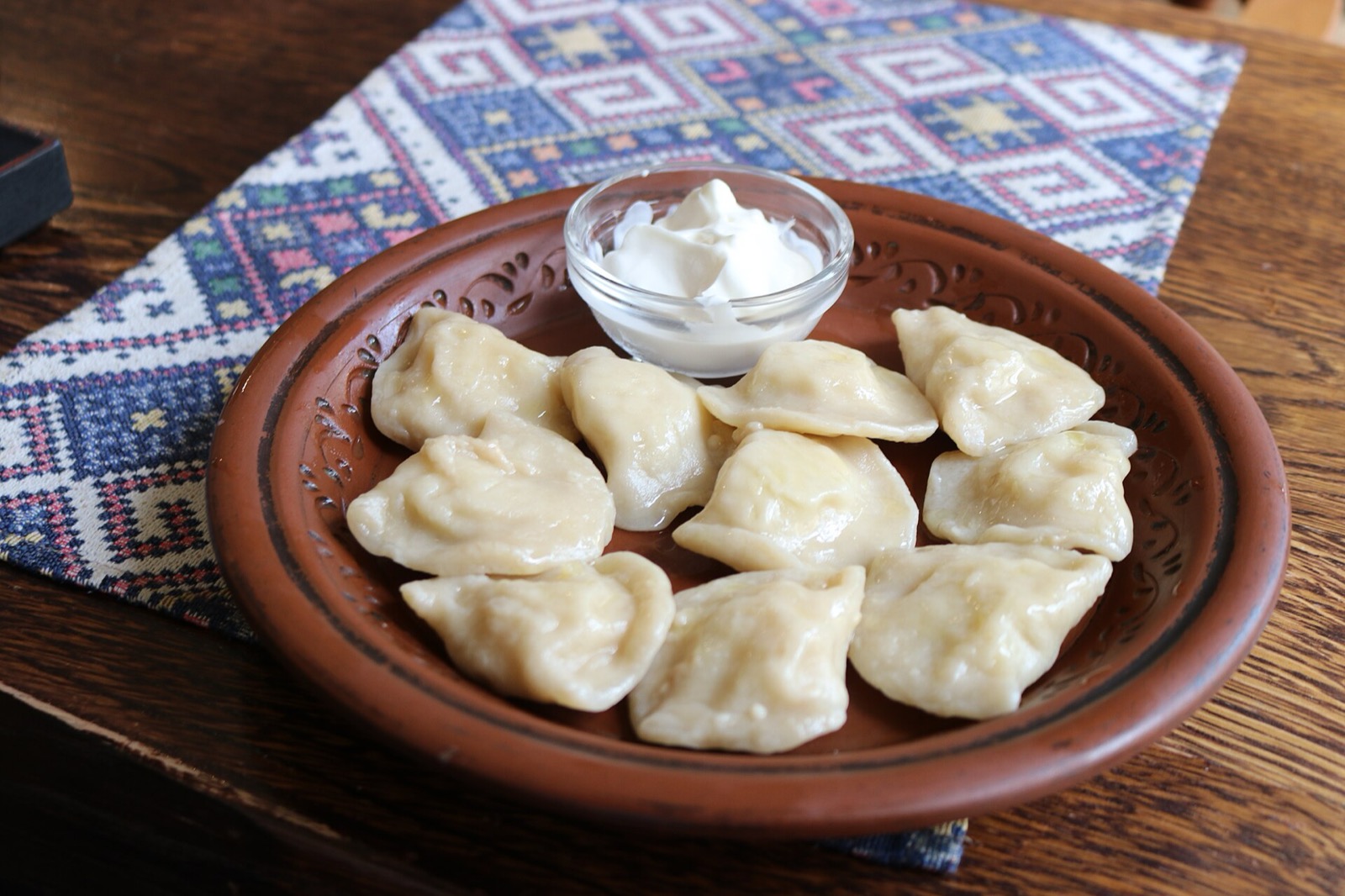 Lenten Potato and Mushroom Vareniki
