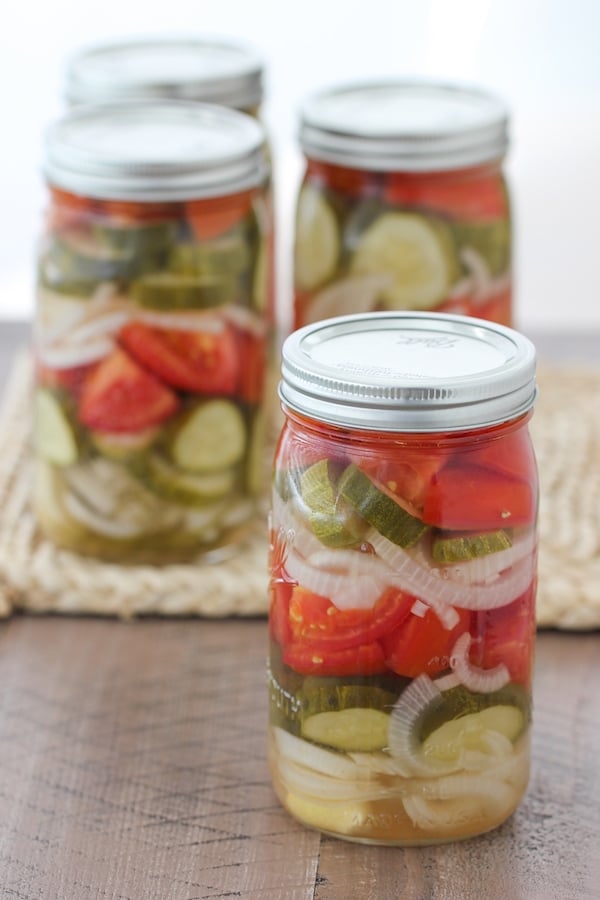 Marinated Tomato and Cucumber Salad