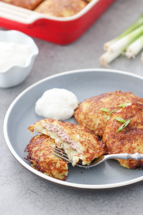 Potato Pancakes With Meat Filling